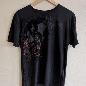 Men's Black Graphic T-Shirt